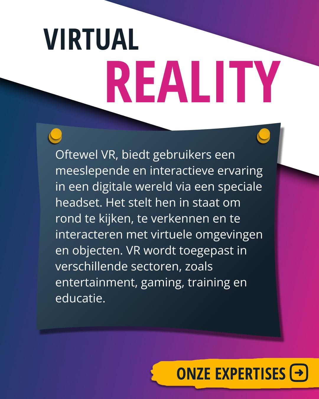 Tweede pagina van het tweede flyerontwerp